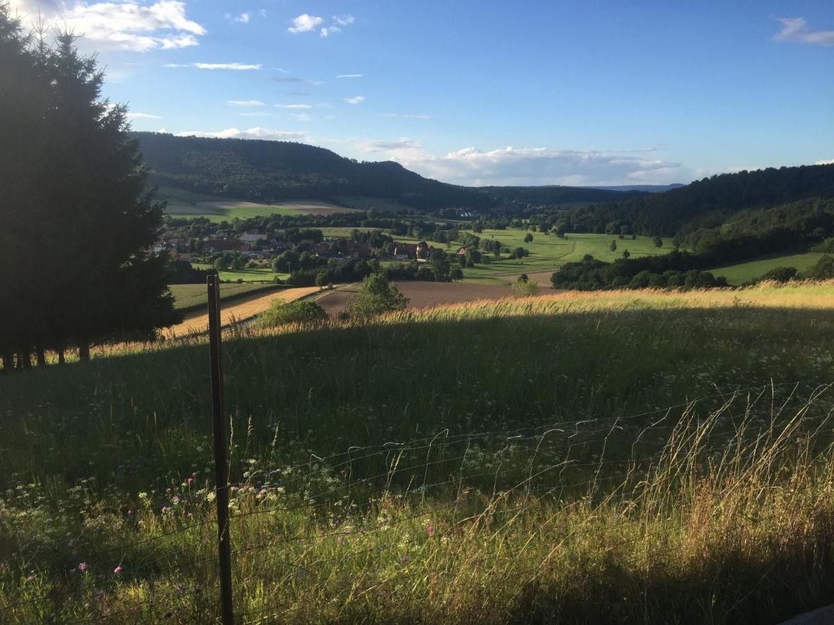 Modern Holiday Home Near River In Amelgatzen Emmerthal Ruang foto